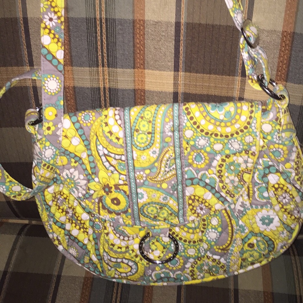 Vera Bradley saddle bag